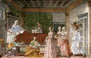 Domenico Ghirlandaio Birth of St John the Baptist